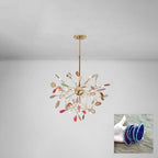 Agate Chandelier Colorful Branching