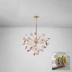Agate Chandelier Colorful Branching