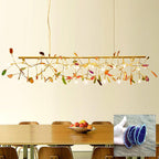 Agate Chandelier Colorful Branching
