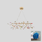 Agate Chandelier Colorful Branching