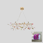 Agate Chandelier Colorful Branching