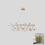 Agate Chandelier Colorful Branching