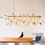 Agate Chandelier Colorful Branching