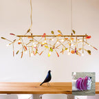 Agate Chandelier Colorful Branching