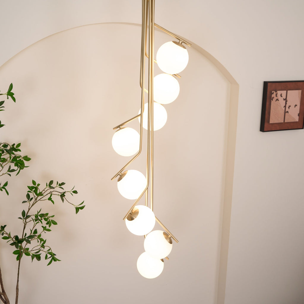 Ageet Modern Minimalist  Glass Pendant Light