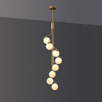 Ageet Modern Minimalist  Glass Pendant Light