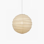 Luna Pendant Light Japanese Paper Globe