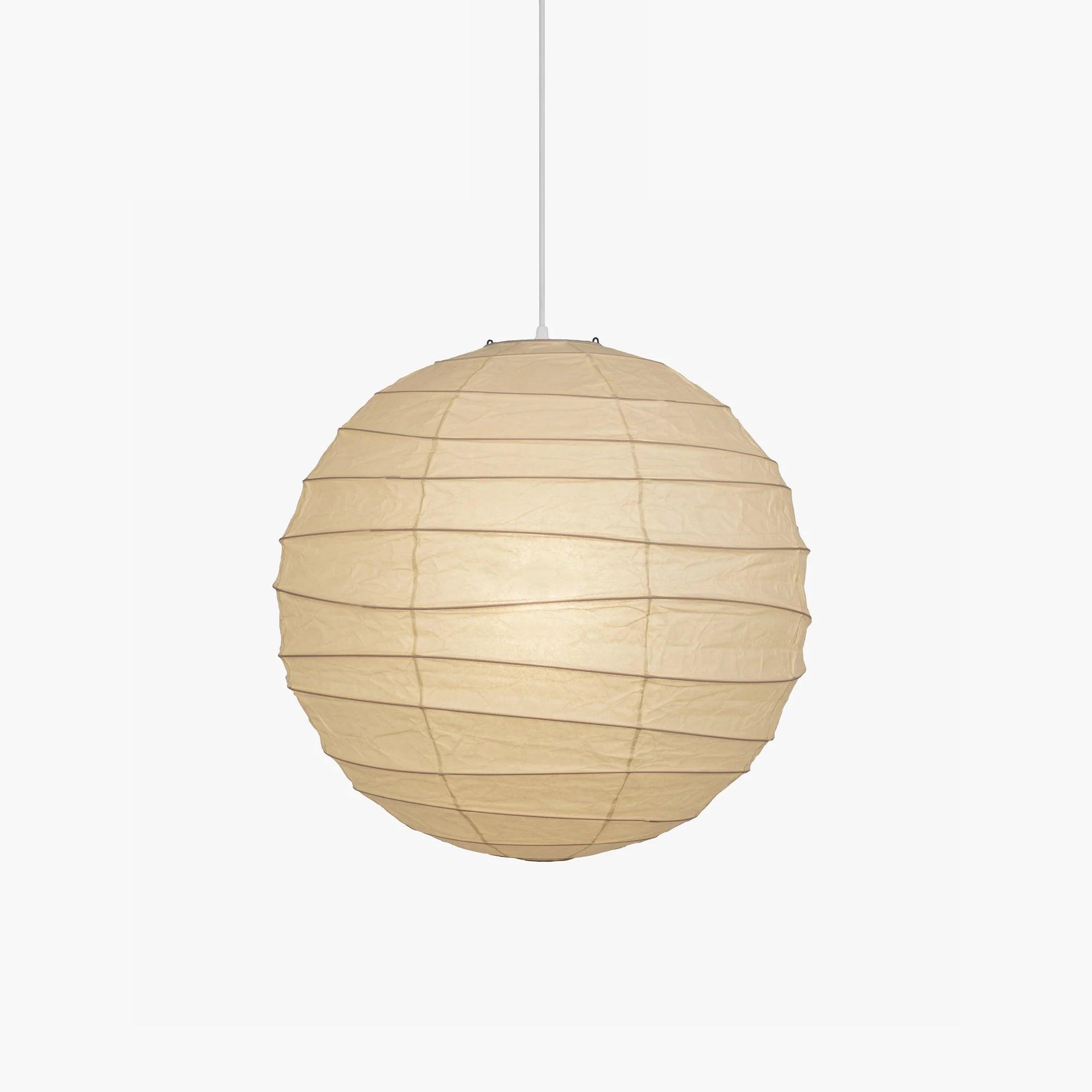 Luna Pendant Light Japanese Paper Globe