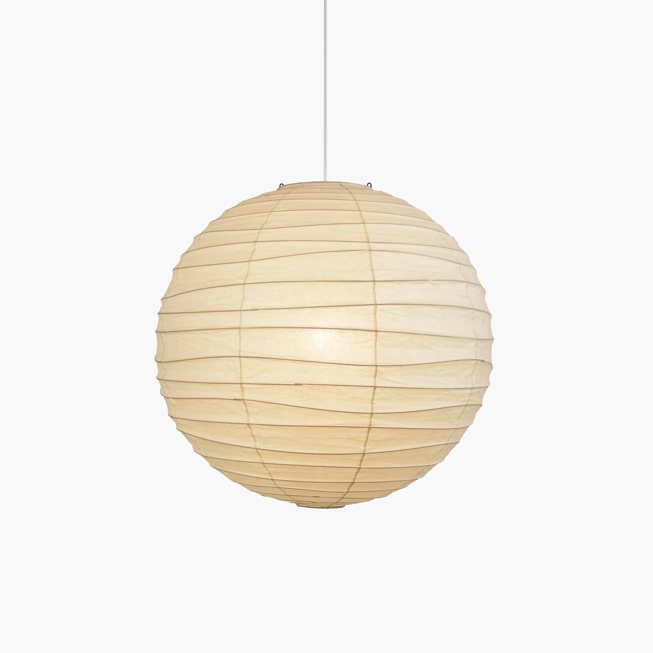 Luna Pendant Light Japanese Paper Globe