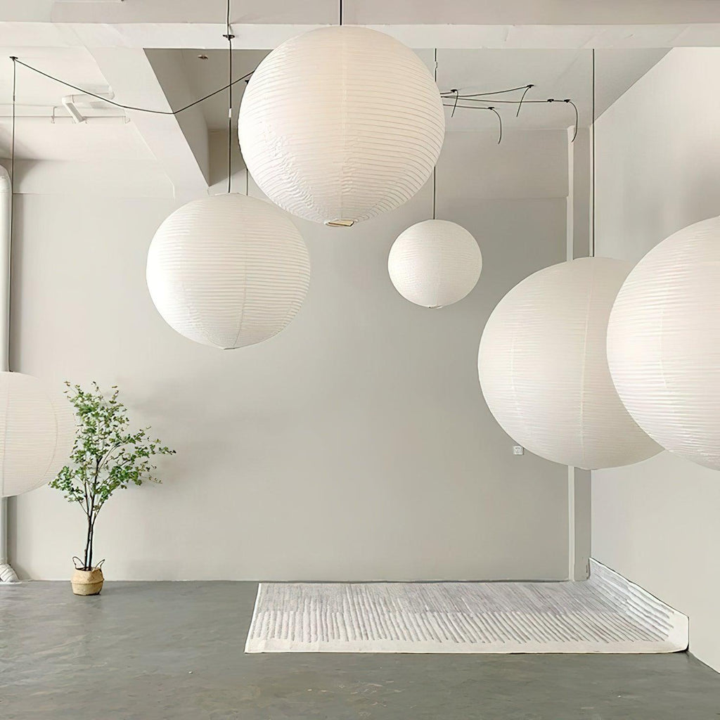 Sylin Pendant Swag Light Mulberry Silk