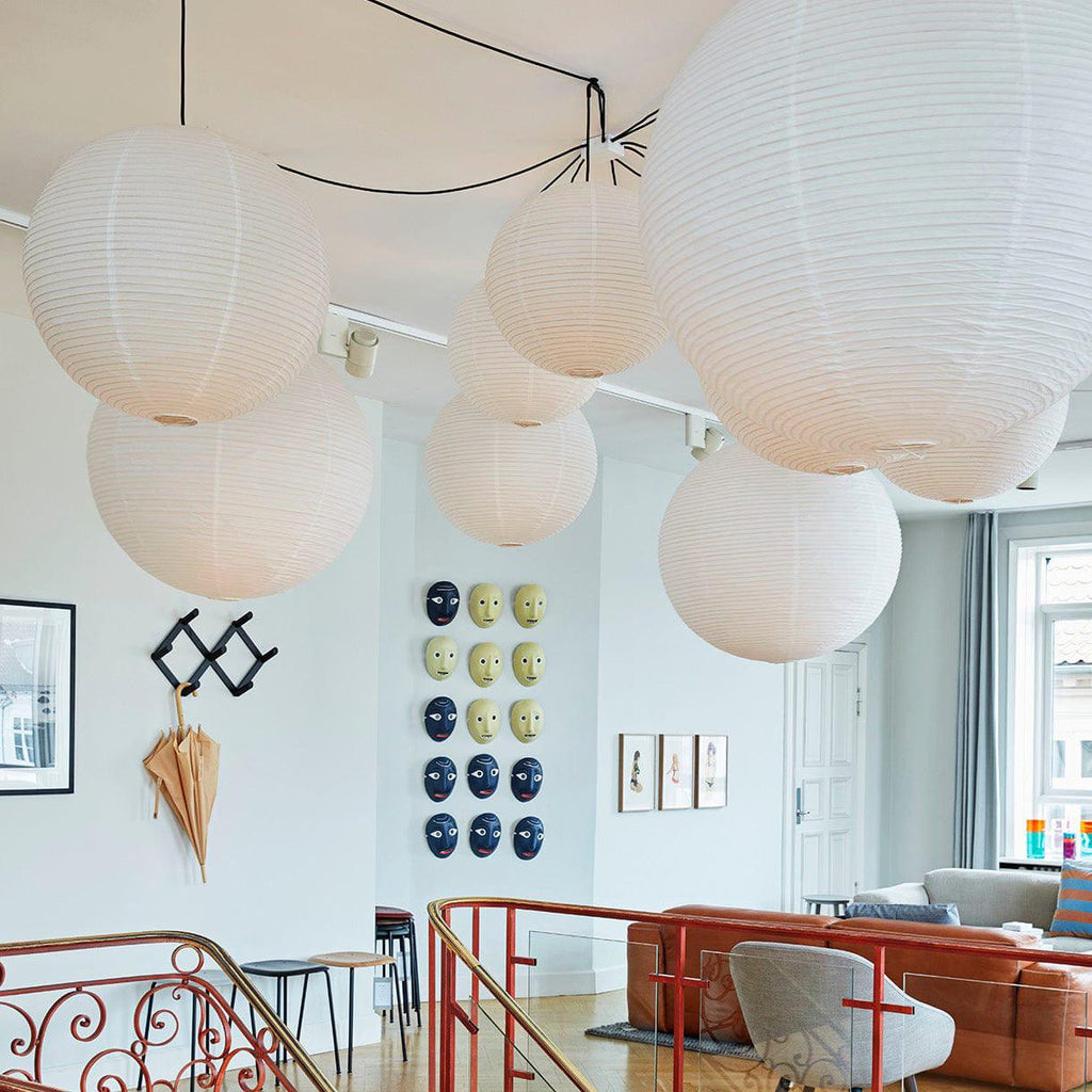 Sylin Pendant Swag Light Mulberry Silk