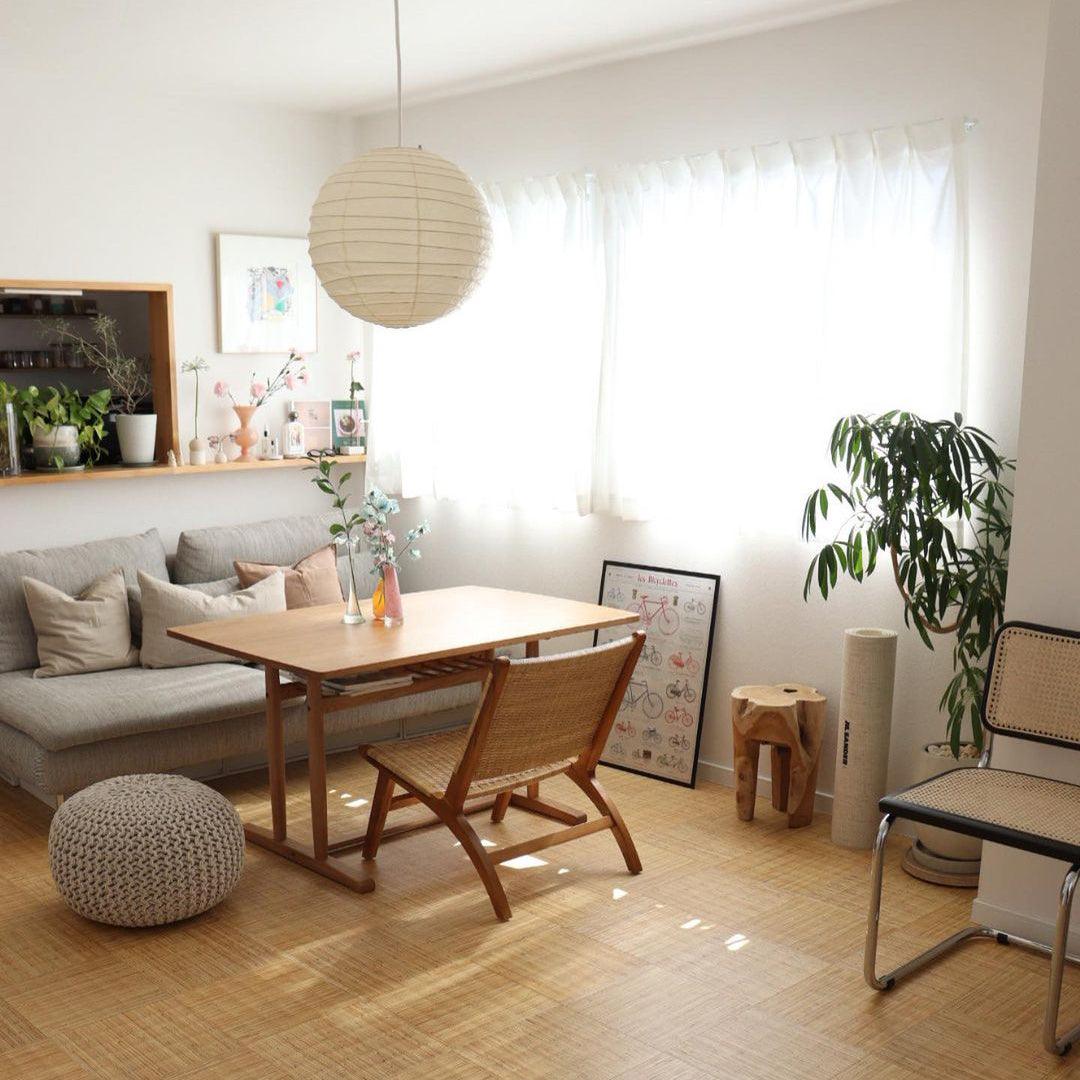 Luna Pendant Light Japanese Paper Globe