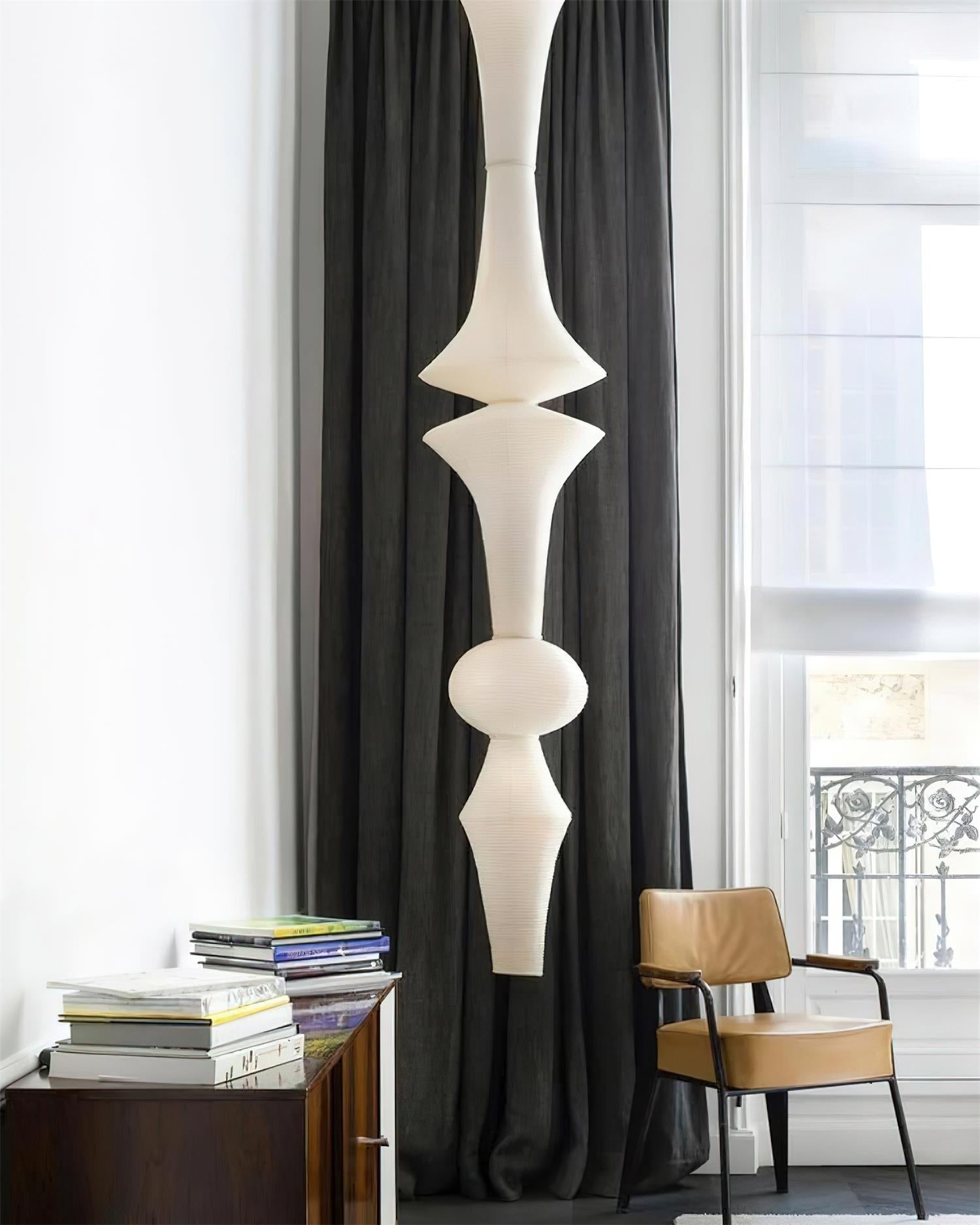Zyora Sculptural Paper Pendant Lamp