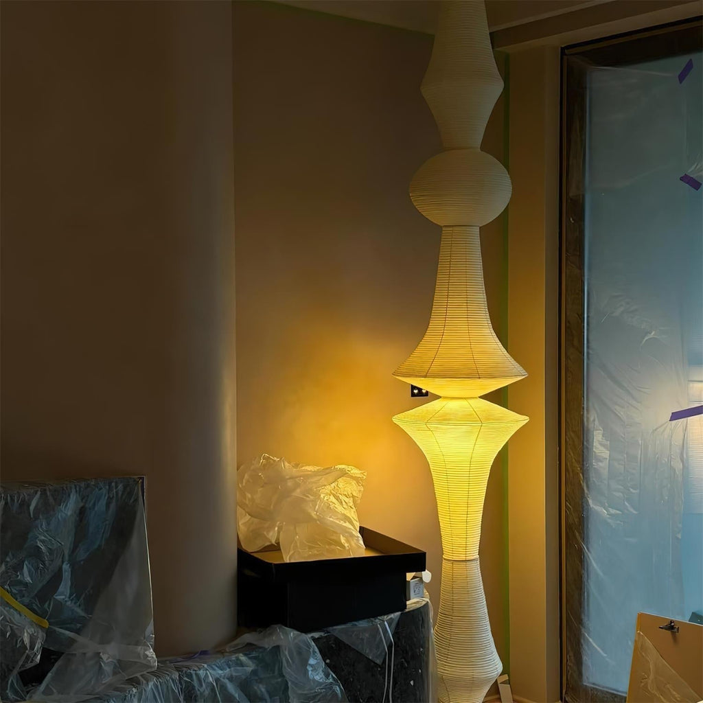Zyora Sculptural Paper Pendant Lamp