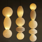 Nami Pendant Light Paper Lantern Wabi-sabi