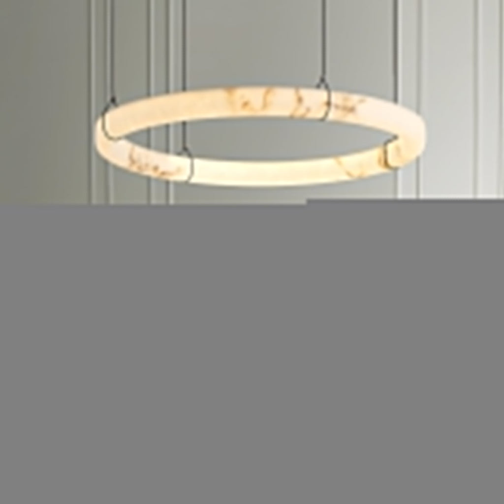 Aureon  Alabaster Chandelier  Luxury