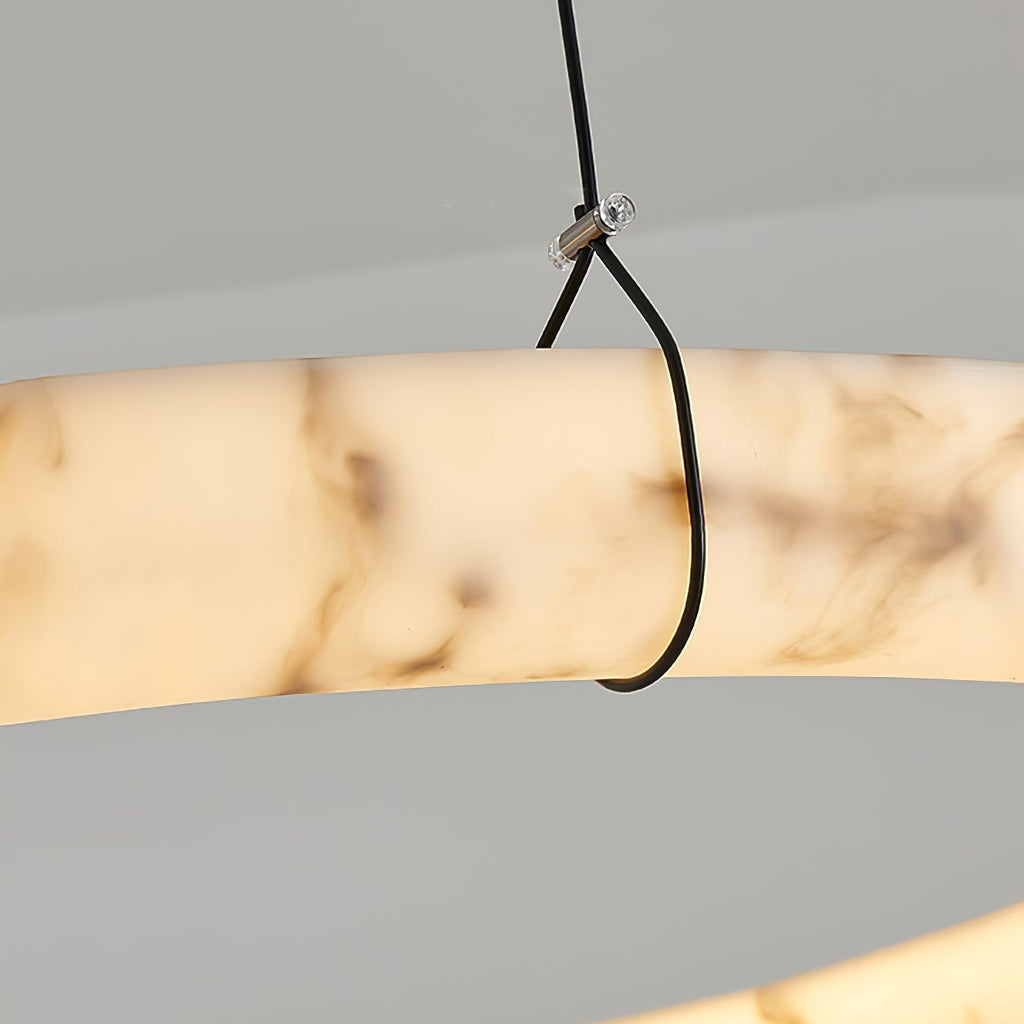 Aureon  Alabaster Chandelier  Luxury