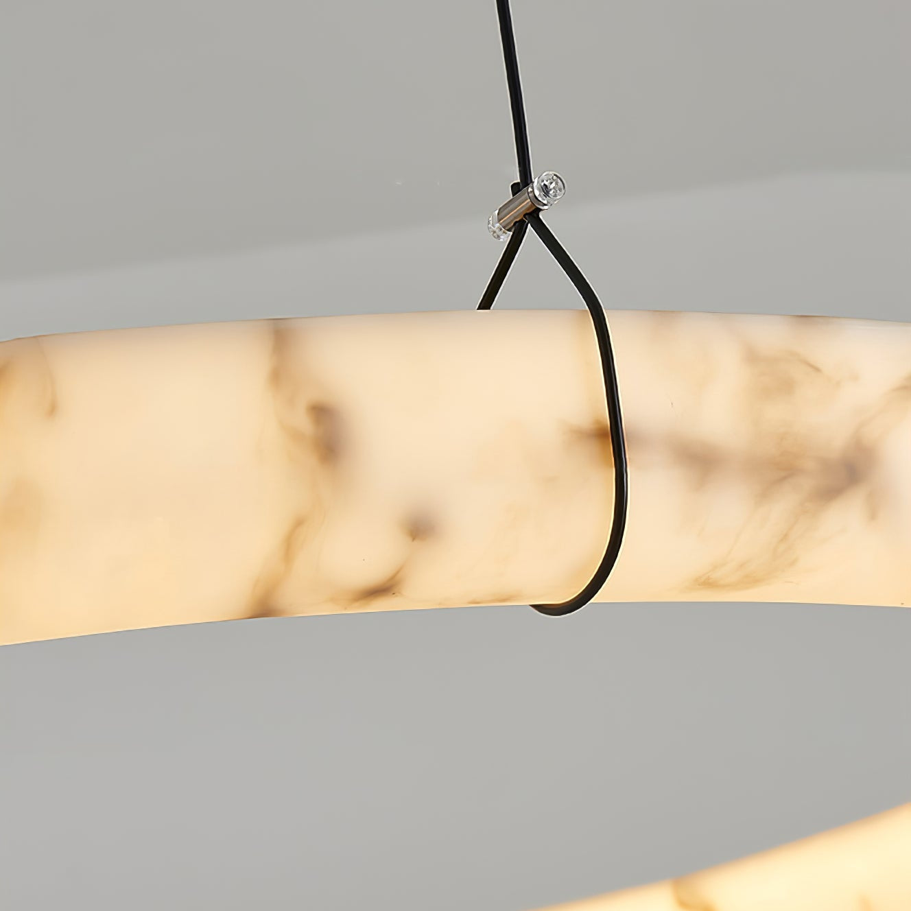 Aureon  Alabaster Chandelier  Luxury