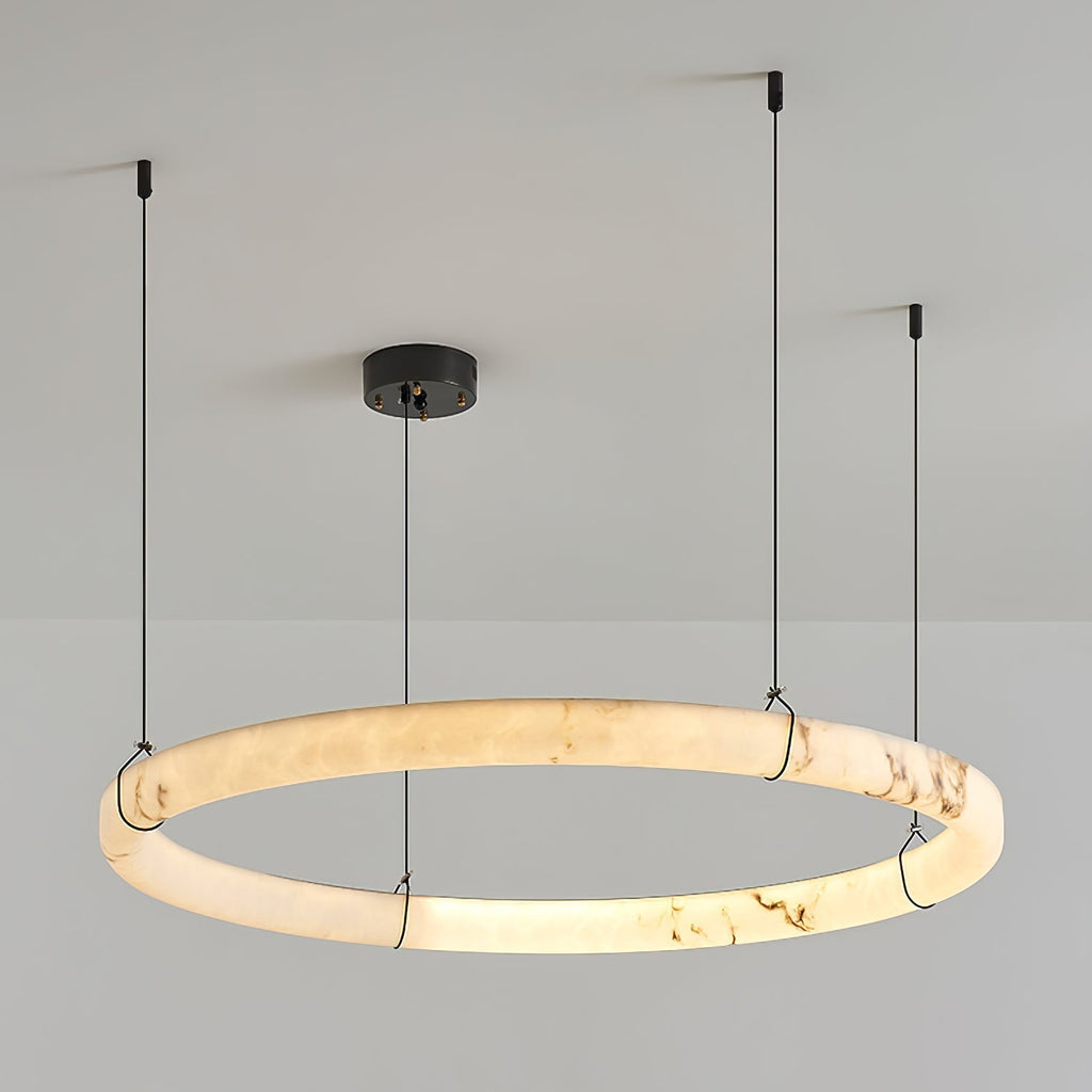 Aureon  Alabaster Chandelier  Luxury