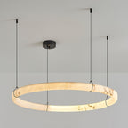 Aureon  Alabaster Chandelier  Luxury