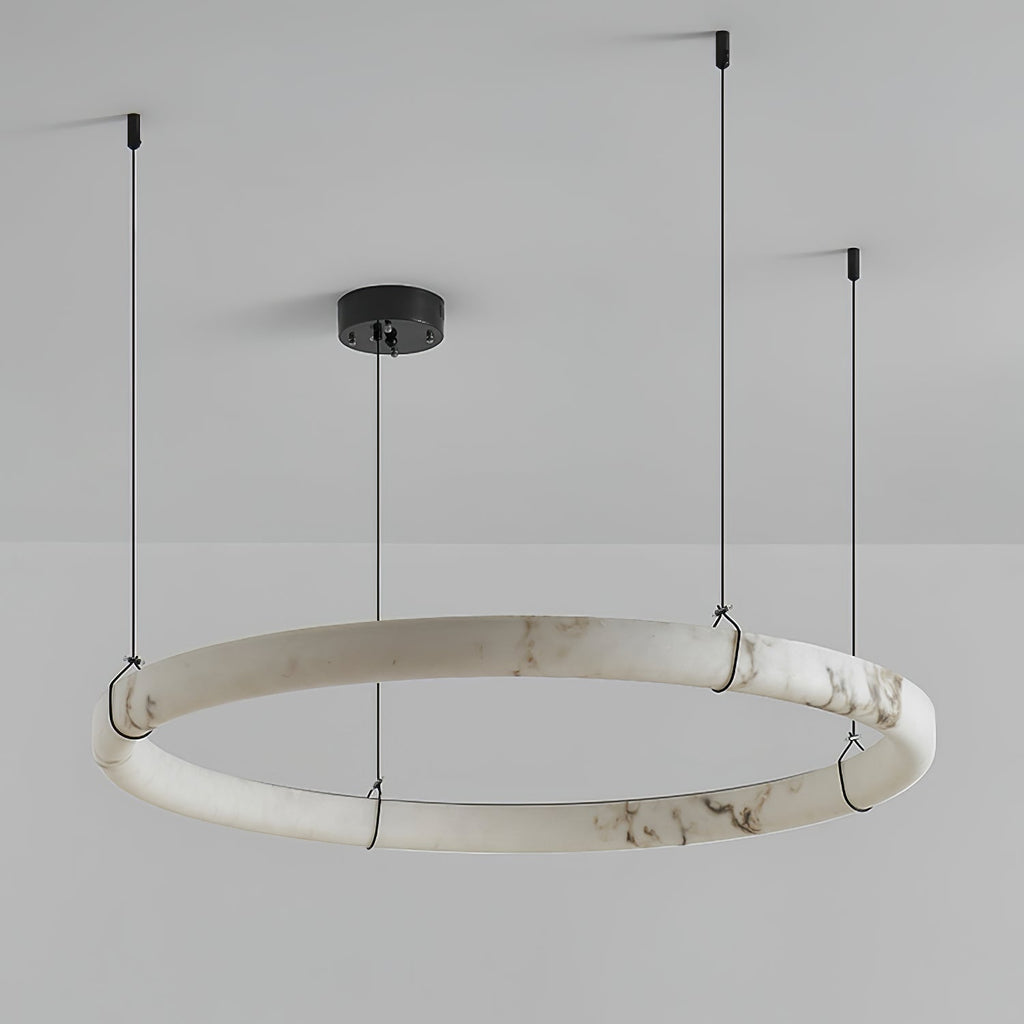 Aureon  Alabaster Chandelier  Luxury
