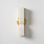 Lunaris Alabaster Rectangular Wall Lamp