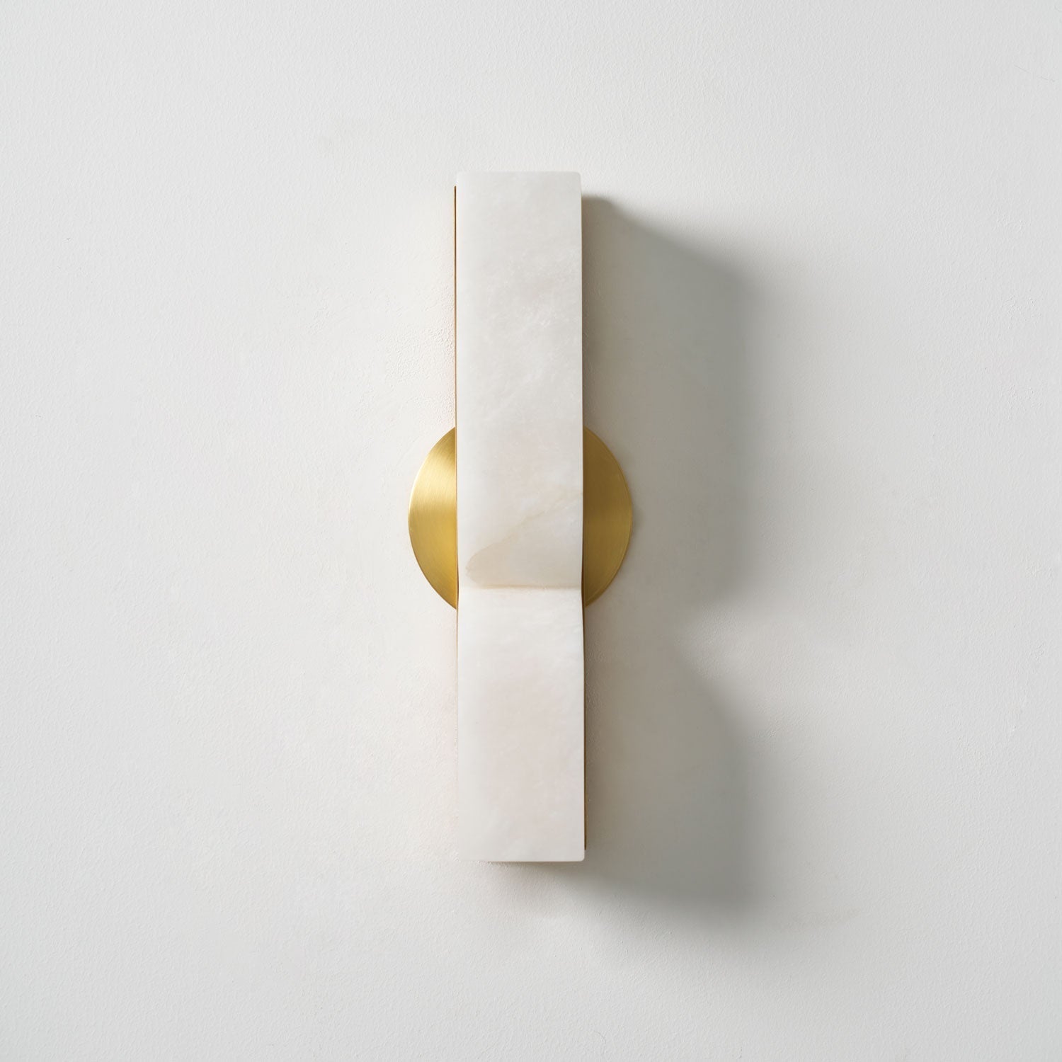 Lunaris Alabaster Rectangular Wall Lamp