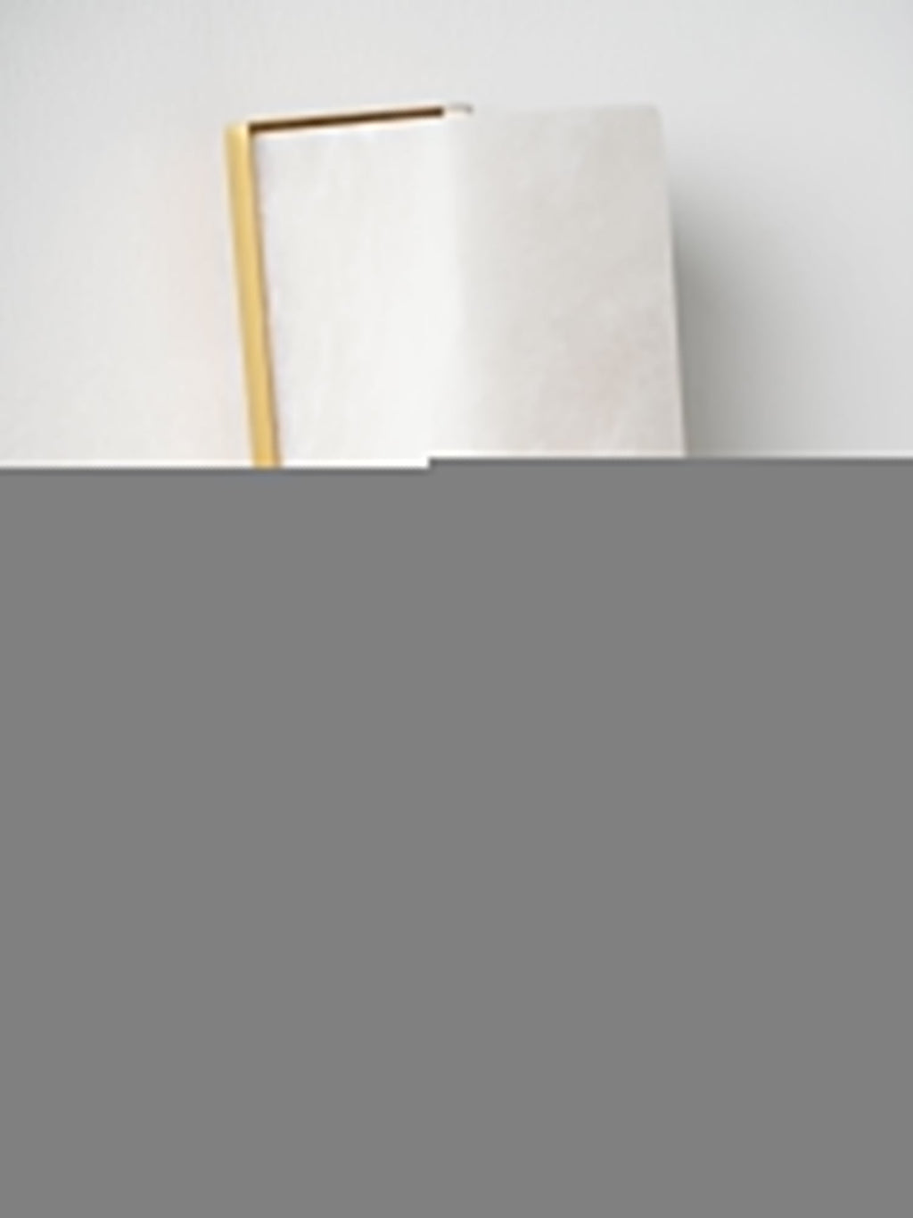 Lunaris Alabaster Rectangular Wall Lamp
