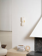 Lunaris Alabaster Rectangular Wall Lamp