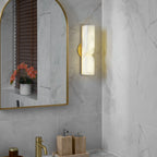 Lunaris Alabaster Rectangular Wall Lamp