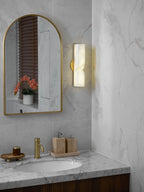 Lunaris Alabaster Rectangular Wall Lamp