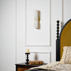 Lunaris Alabaster Rectangular Wall Lamp