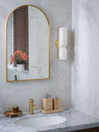 Lunaris Alabaster Rectangular Wall Lamp