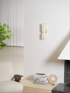 Lunaris Alabaster Rectangular Wall Lamp