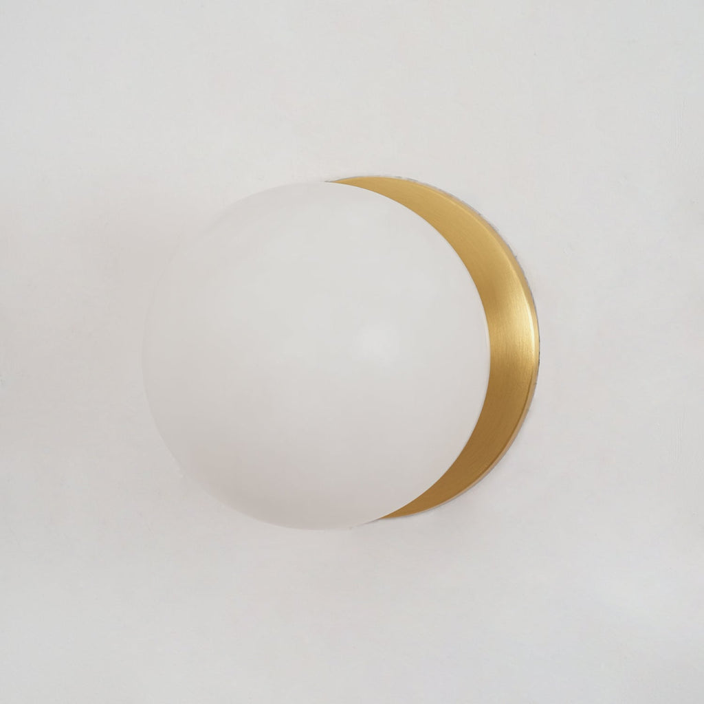 Kristy Alabaster Mini Orb Wall Lamp