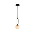 Gloruvyd Minimalist Ball Alabaster Pendant Light