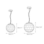 Fljotuvye Modern Ball Alabaster Pendant Light