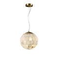 Fljotuvye Modern Ball Alabaster Pendant Light