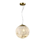 Fljotuvye Modern Ball Alabaster Pendant Light