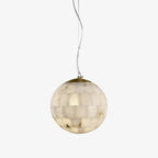 Isolde Alabaster Globe Pendant Light
