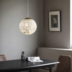 Isolde Alabaster Globe Pendant Light