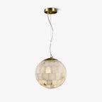 Isolde Alabaster Globe Pendant Light