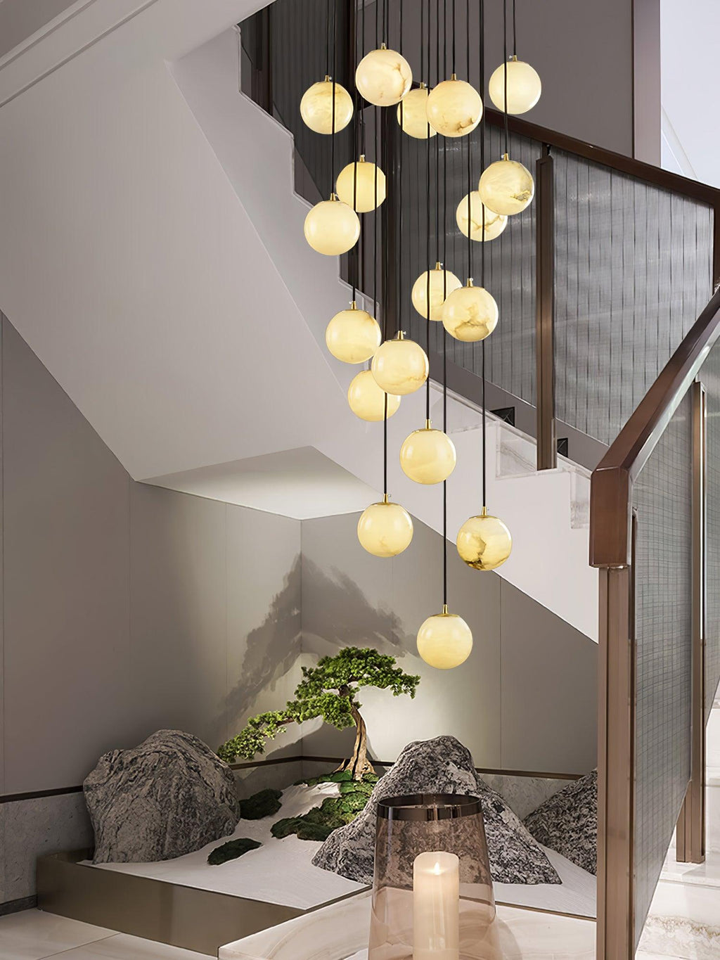 Ilaria Alabaster Pendant Light