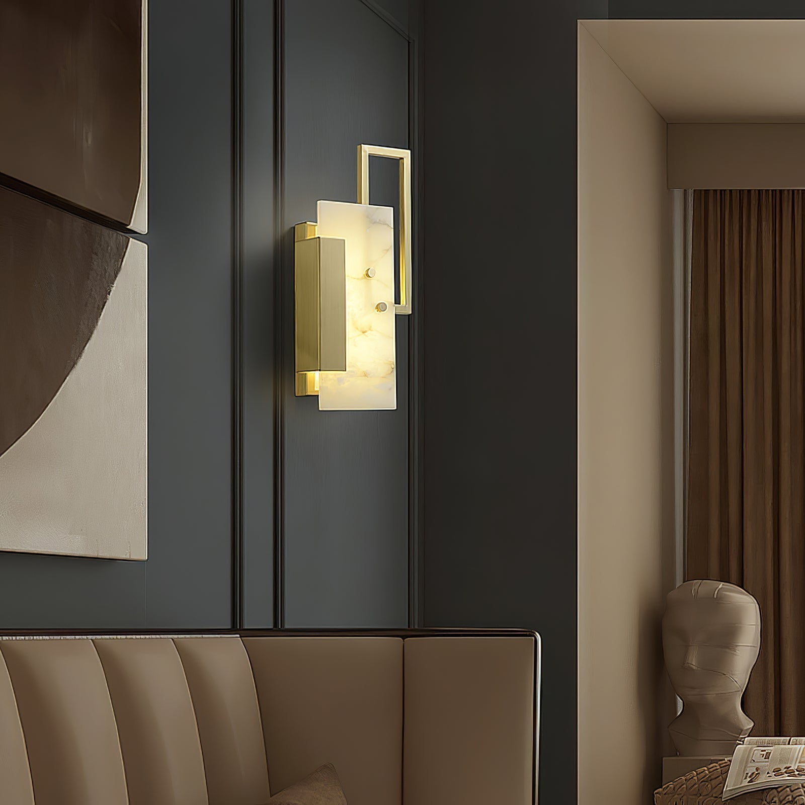 Orion Alabaster Wall Lamp