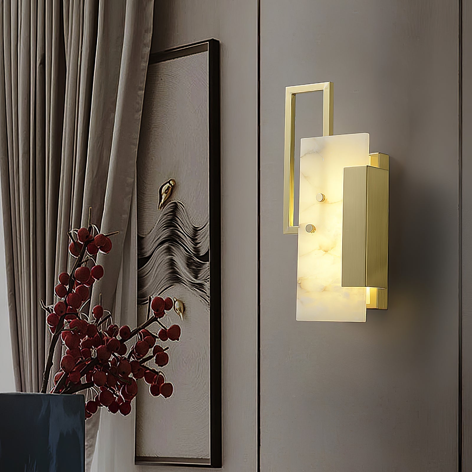 Orion Alabaster Wall Lamp