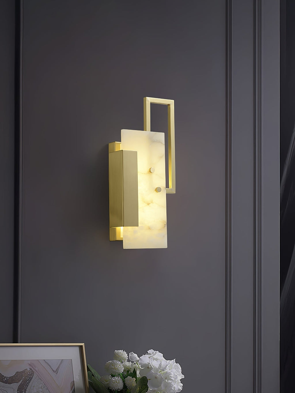 Orion Alabaster Wall Lamp