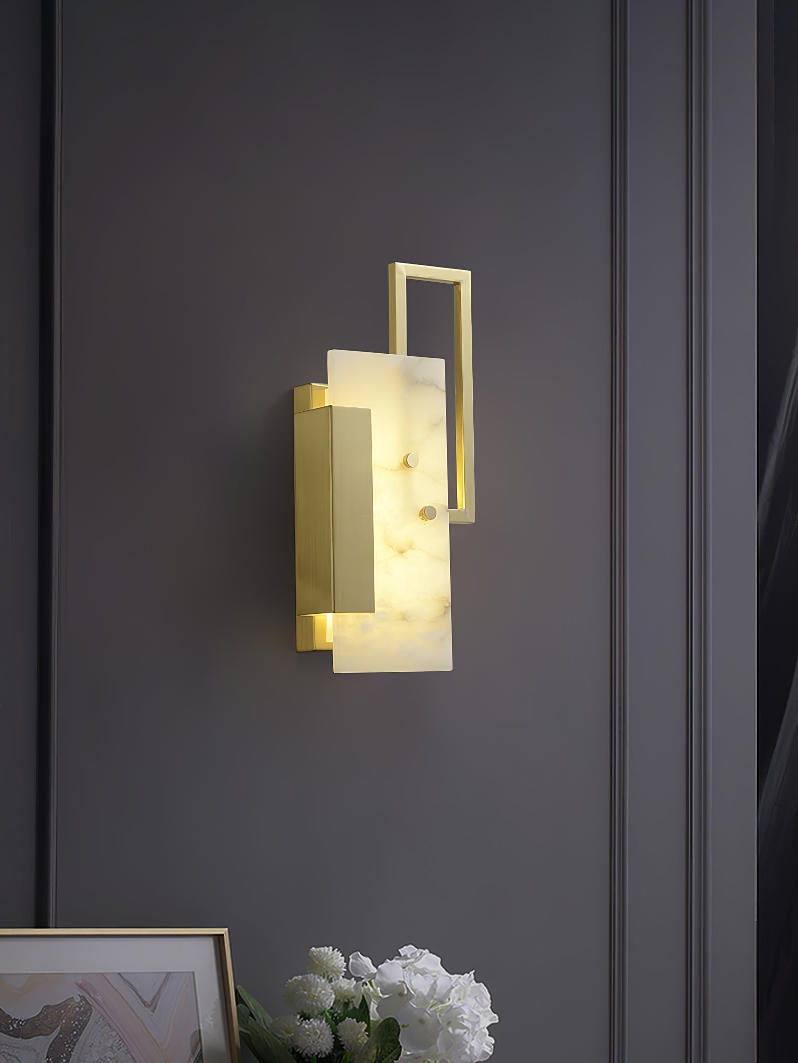 Orion Alabaster Wall Lamp