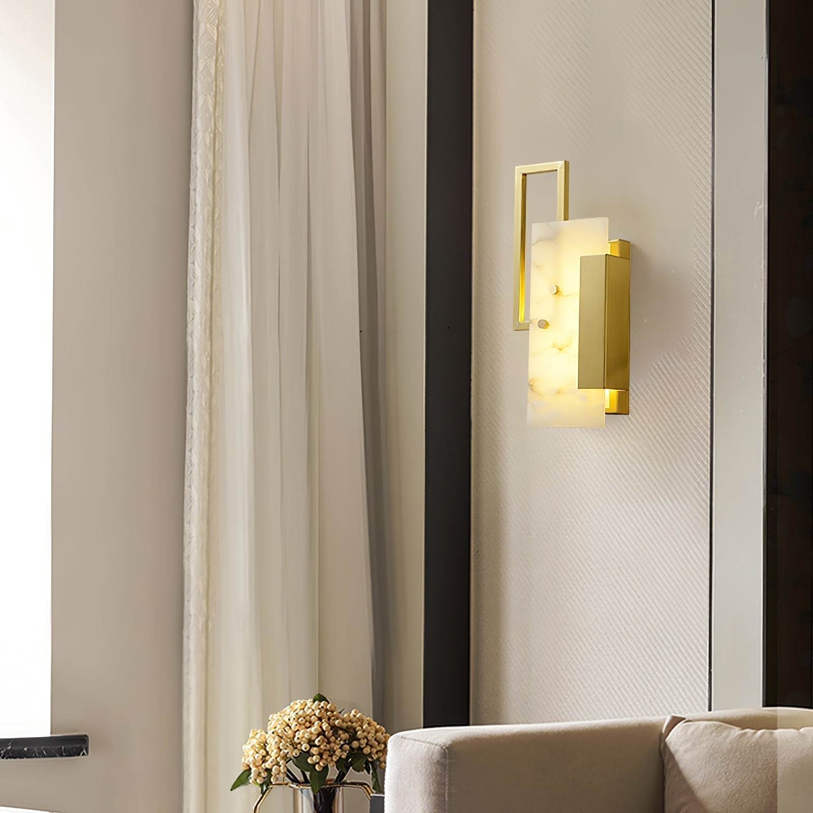 Orion Alabaster Wall Lamp