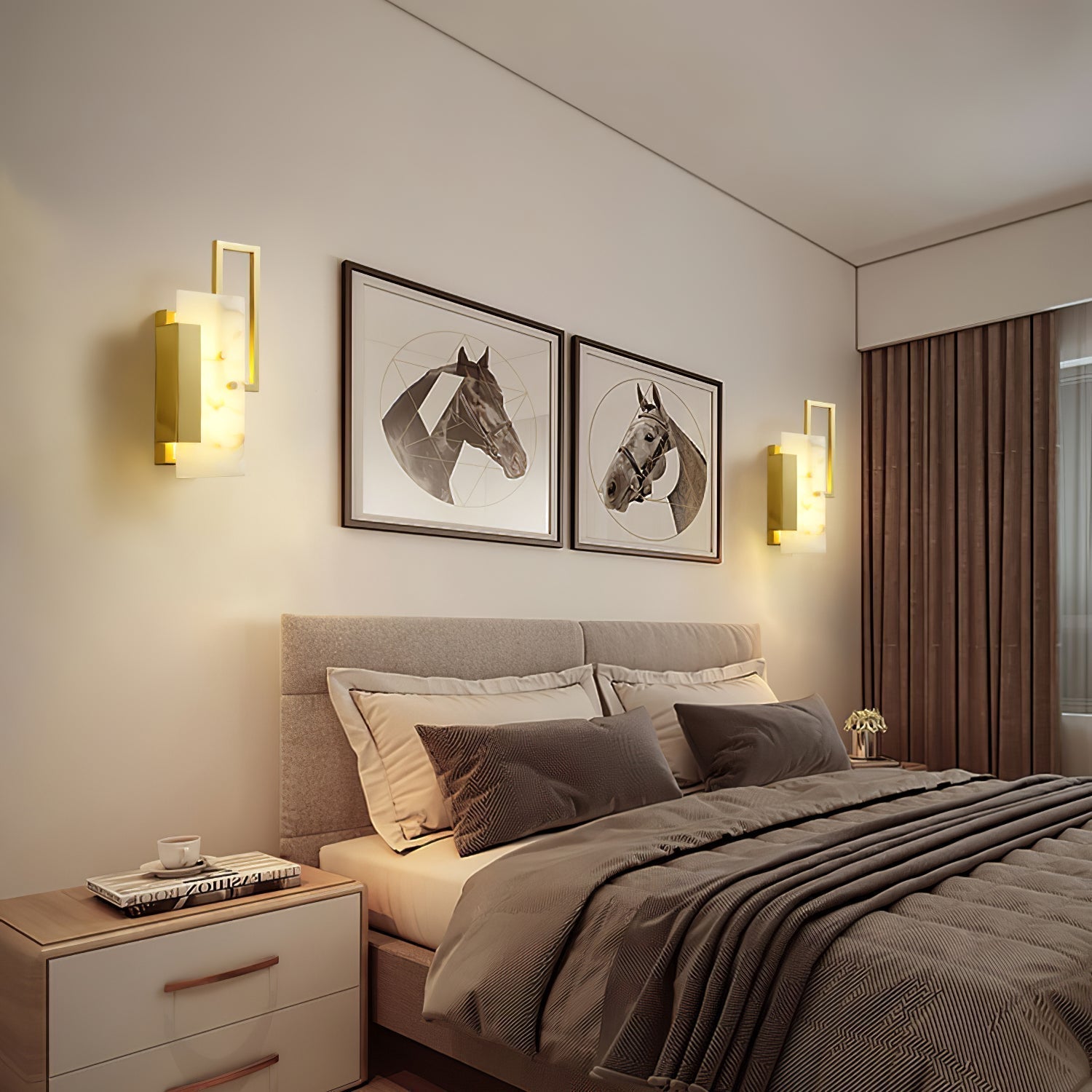 Orion Alabaster Wall Lamp