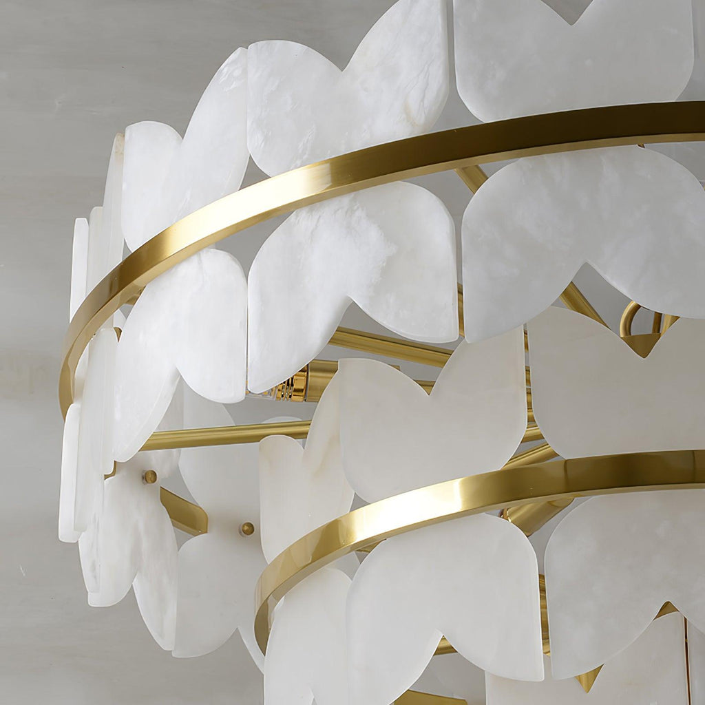 Seraphina Vintage Alabaster Chandelier